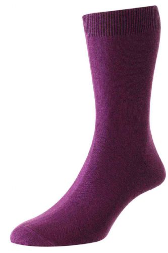 HjJSocks HJ48 Plum shoe size 6-11